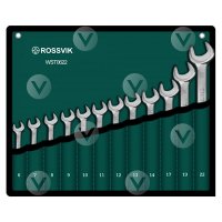 WST0622 Набор ключей комбинированных ROSSVIK 6-22мм, 12шт