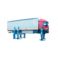 Комплект подкатных колонн Ravaglioli RAV308H.6WS Комплект подкатных колонн Ravaglioli RAV308H.6WS
