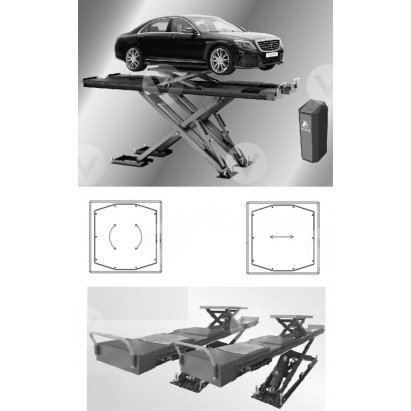 Подъемник ножничный Everlift EE-6603BWF.48L.42T.E.PD