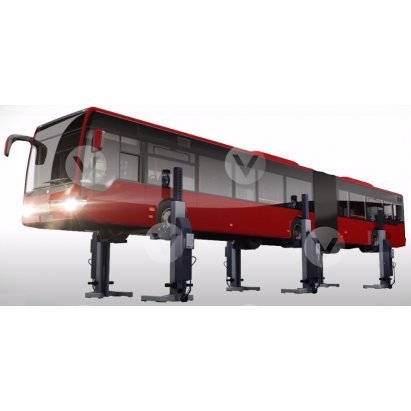 Комплект подкатных колонн Blitz HydroLift S2 6-8.2 (6шт по 8,2т.). Беcпроводные.